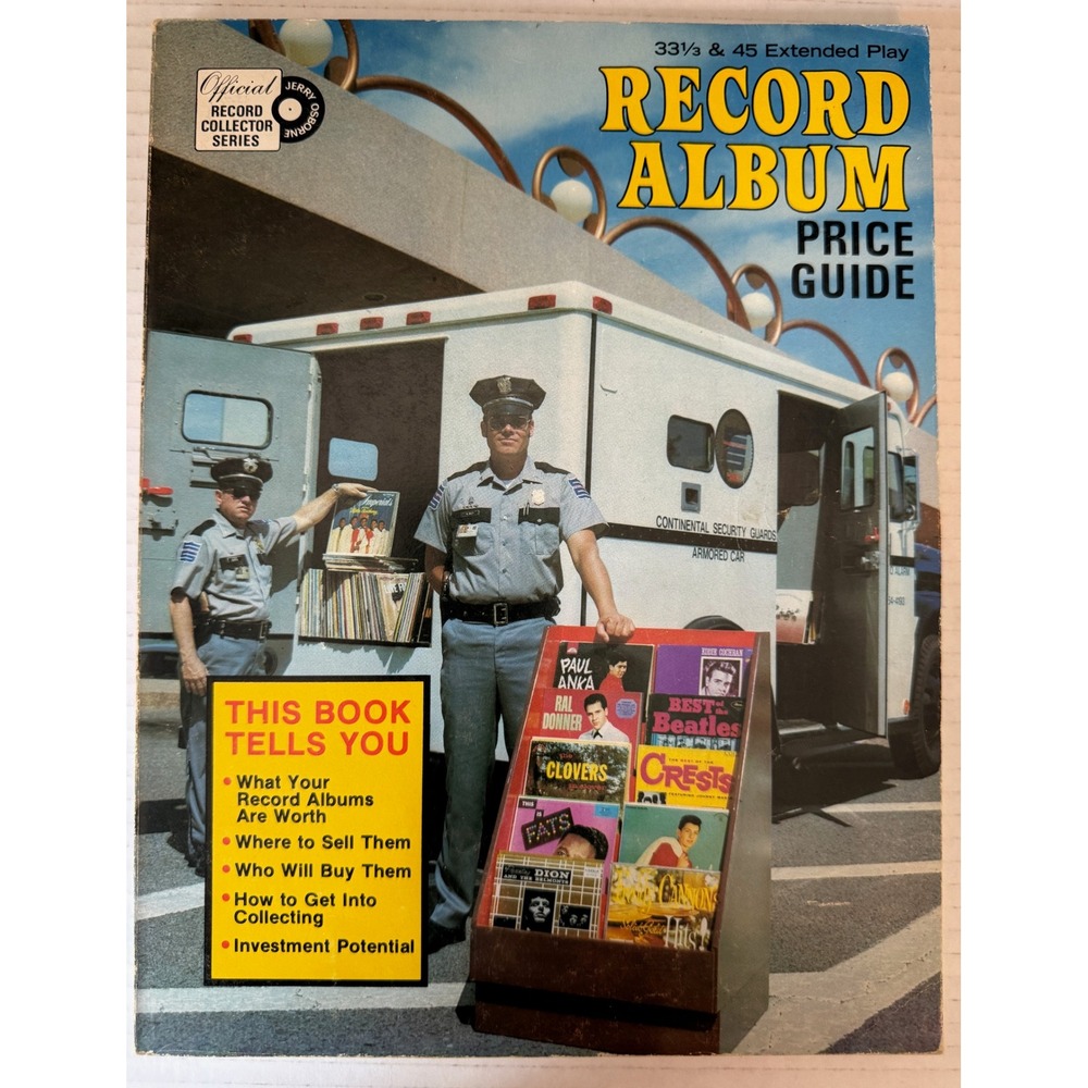 Jerry Osborne Record Album Price Guide 1977 First Edition Multi Excellent Vinyl